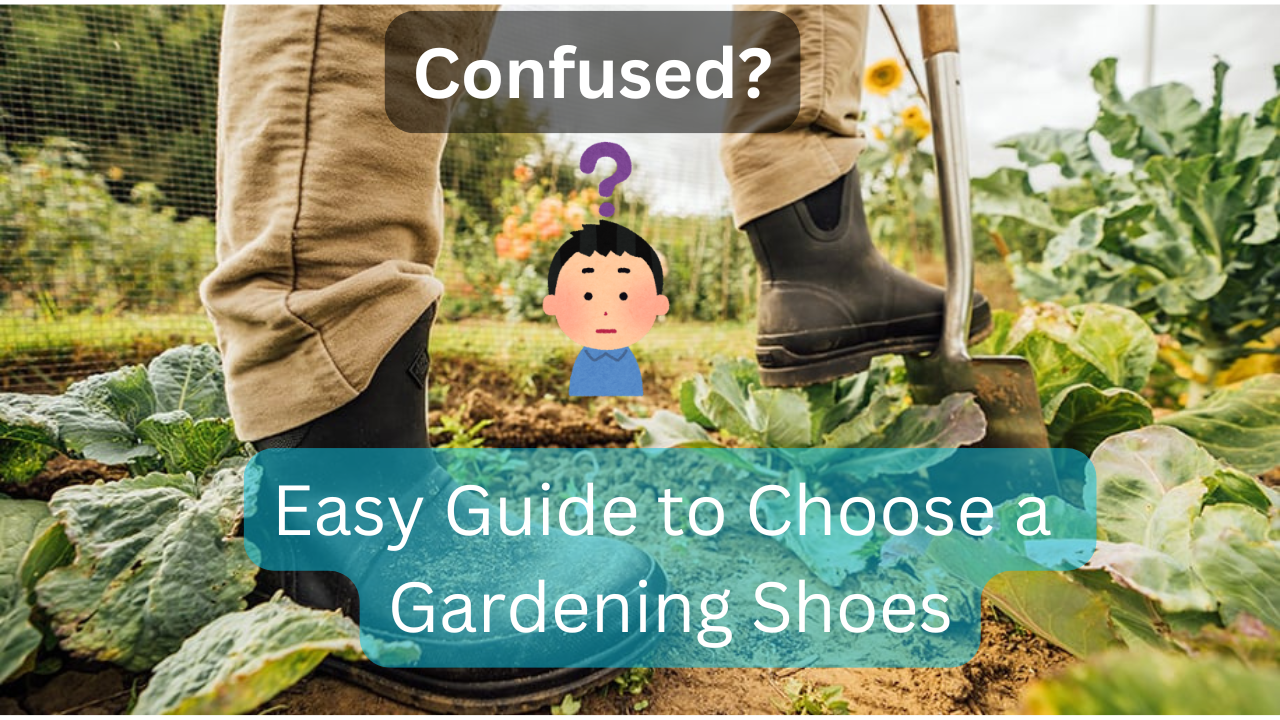 Garden Shoes for Man in Muddy, Wet, and Cold Conditions